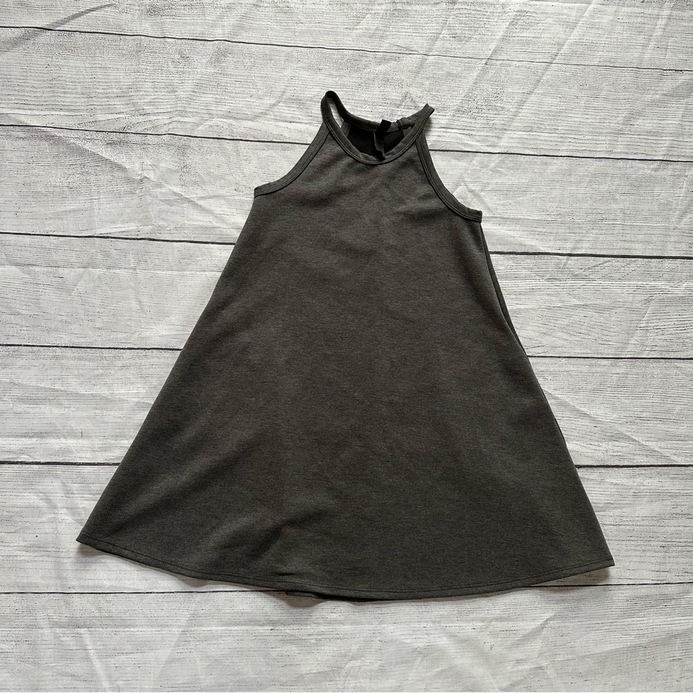 Ayla XS gray high neck tank top swing dress